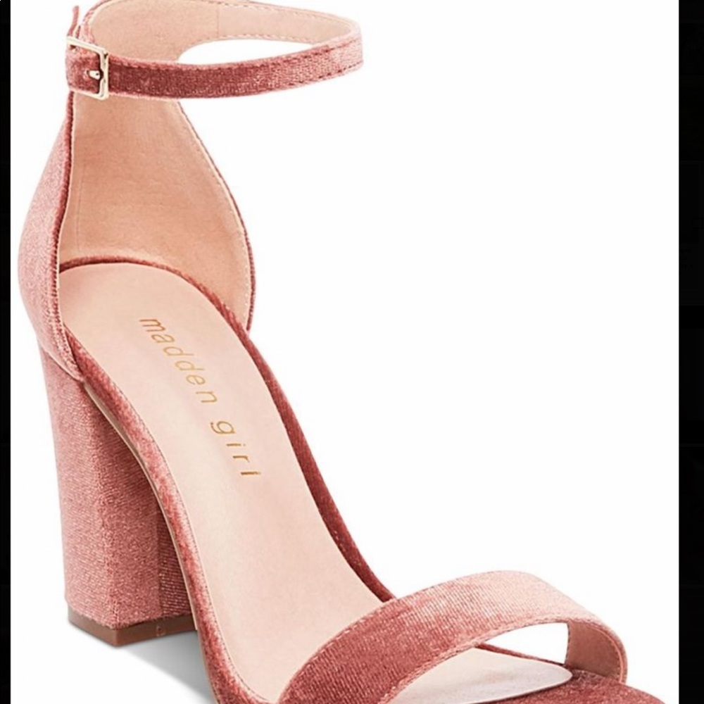 Madden Girl Velvet Heels